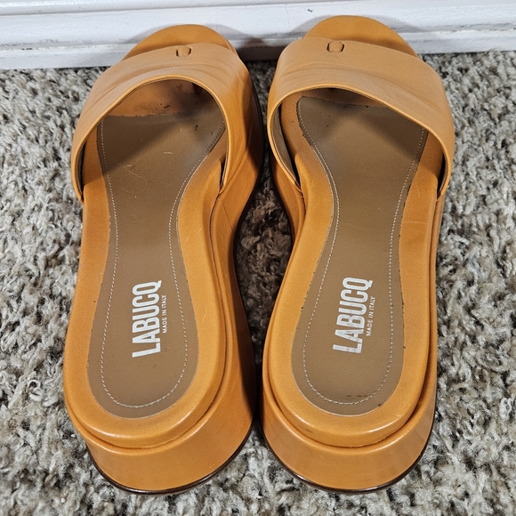 Labucq Solar Slide Sandals Marigold Size 40 - Picture 4 of 12